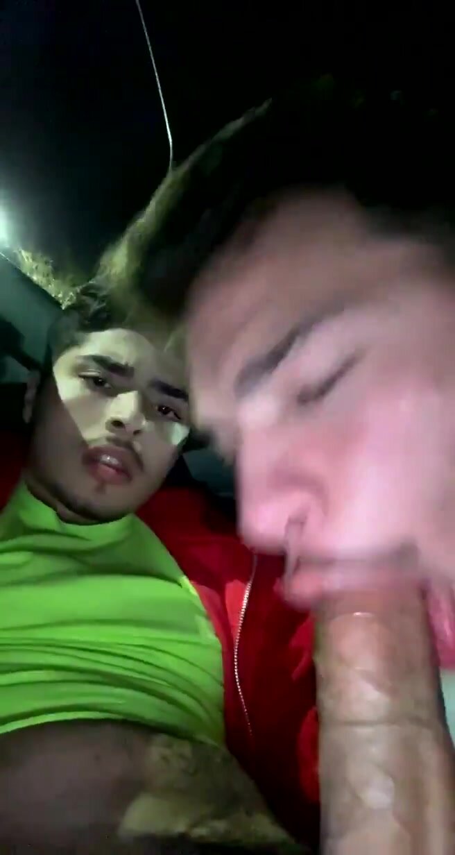 guy let's gay friend swallow his cock