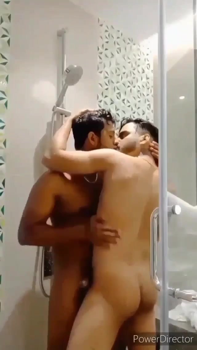 Gay shower sex