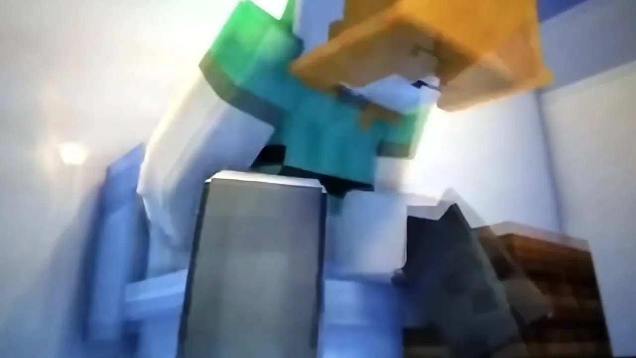 Minecraft girl has an explosive diarrhea ThisVid com em inglês 