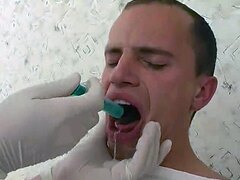 He had to swallow his own sperm, doctor's order