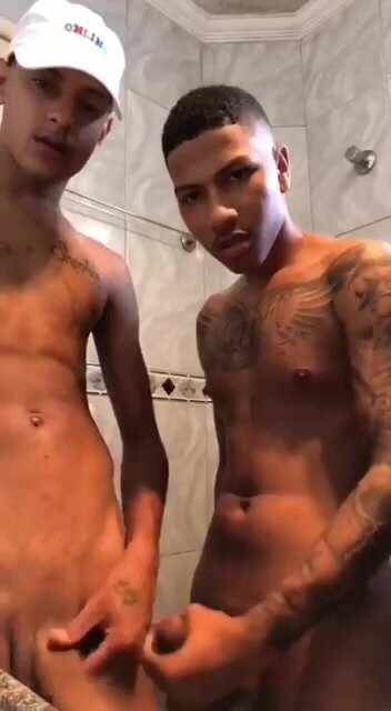 Straight friends experiment together for girl