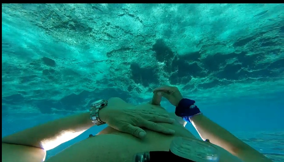 Underwater free diving wank