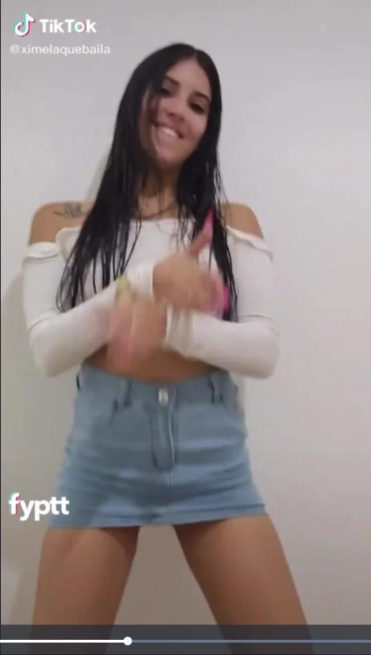 Sexy Asian girl with big tits shows her nip slip on TikTok - FYPTT