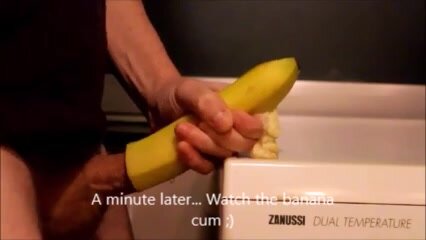 Fucking a banana - video 2