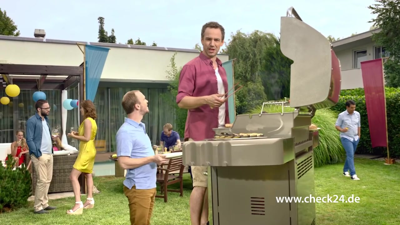 German commercial with a giant man 2