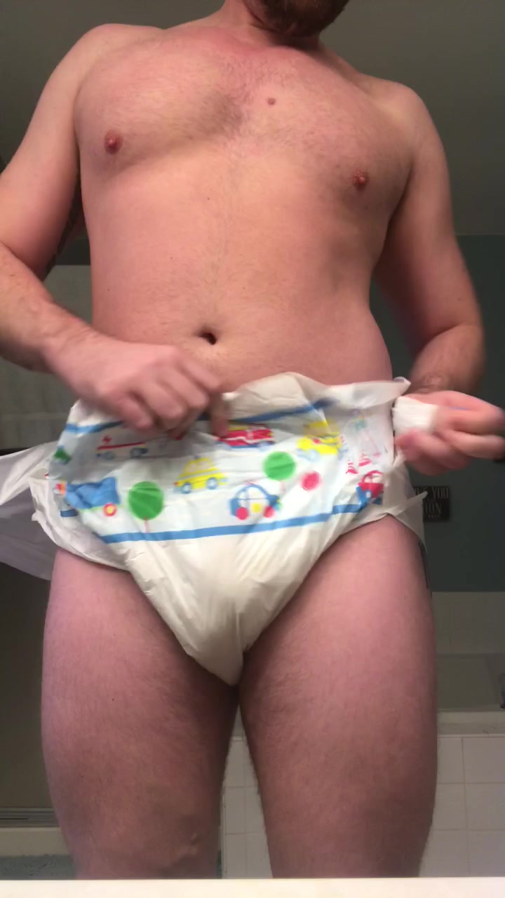 Poopy morning diaper