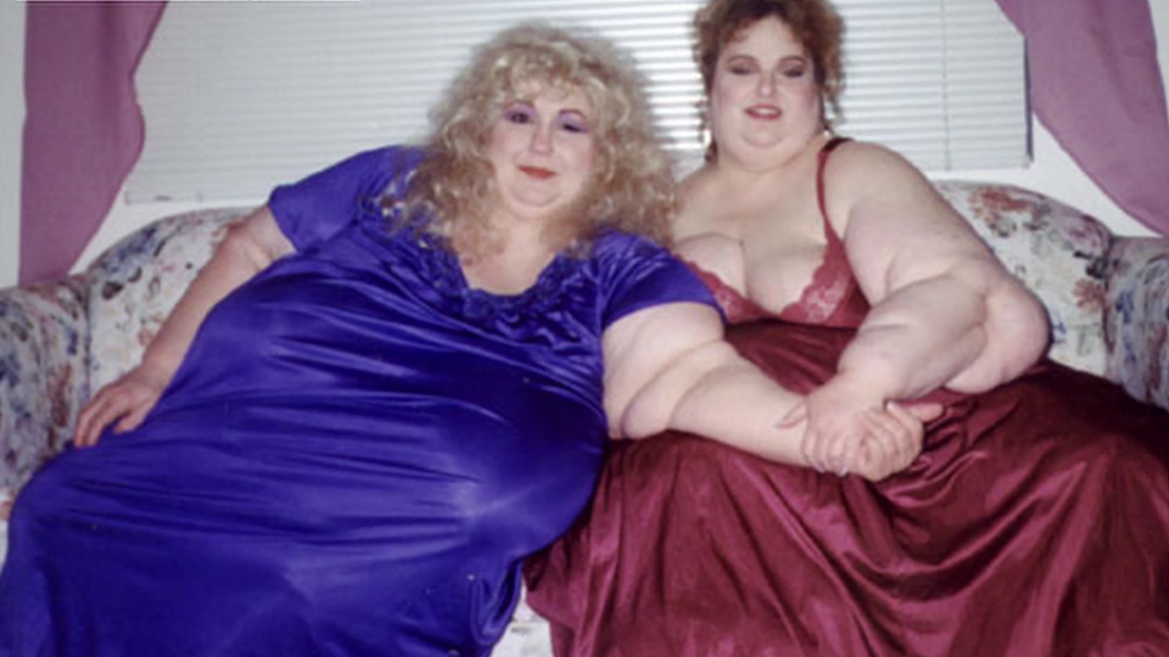 Two Massive Women on the Couch