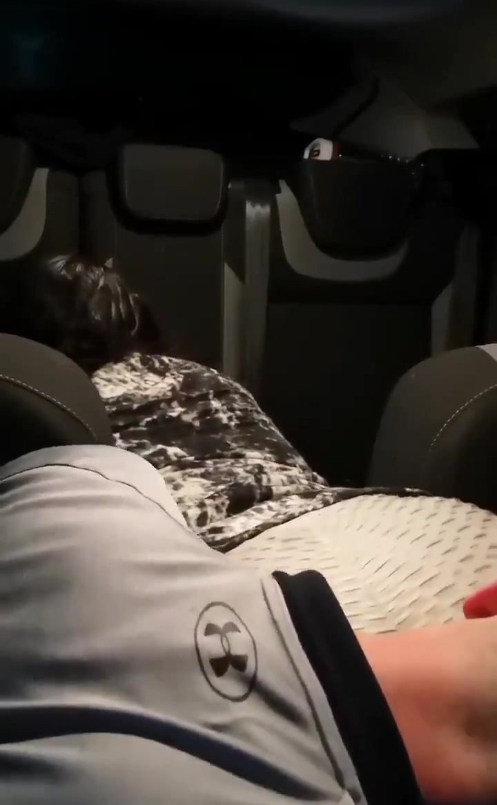 British fart sniffing in car