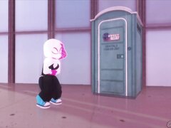 Spider-Gwen has those Spider-runs (Roblox fart animatio