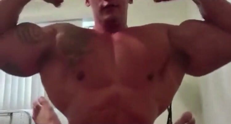 Muscle growth while fucking POV