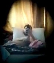 Spy wanking roommate