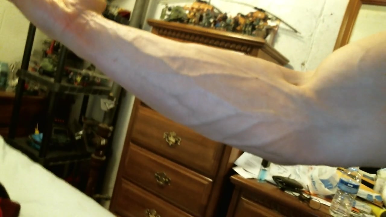 Big biceps, big chest, dominant master