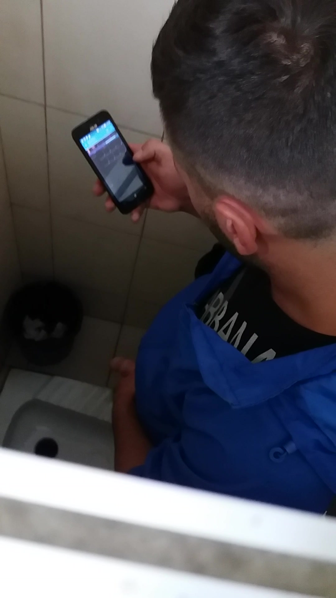 Caught Big Uncut Dick Jerking 004
