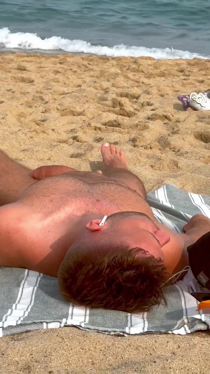 Uncut sleeping nude beach spy - ThisVid.com