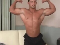 Real life bodybuilder competitor Worshipped and Seduced