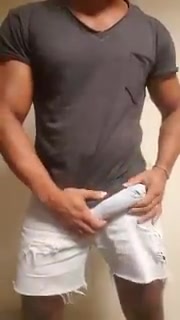 Big muscles with nice cock
