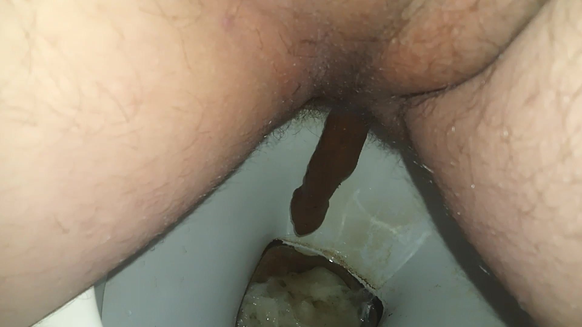 First shit of the day - video 6