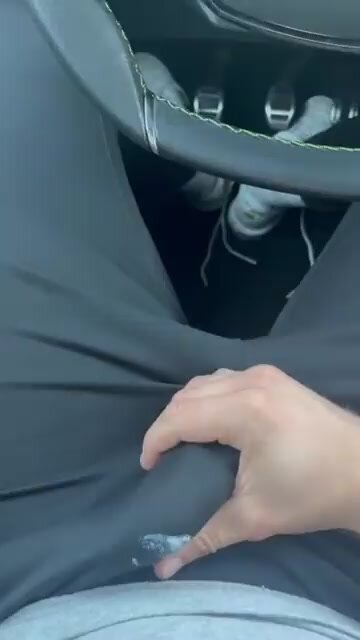 Cum in joggers