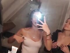 French drunk teen flash tits