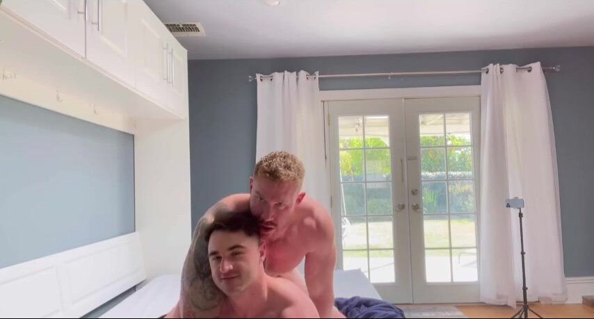 stud fucked hard by ginger daddy
