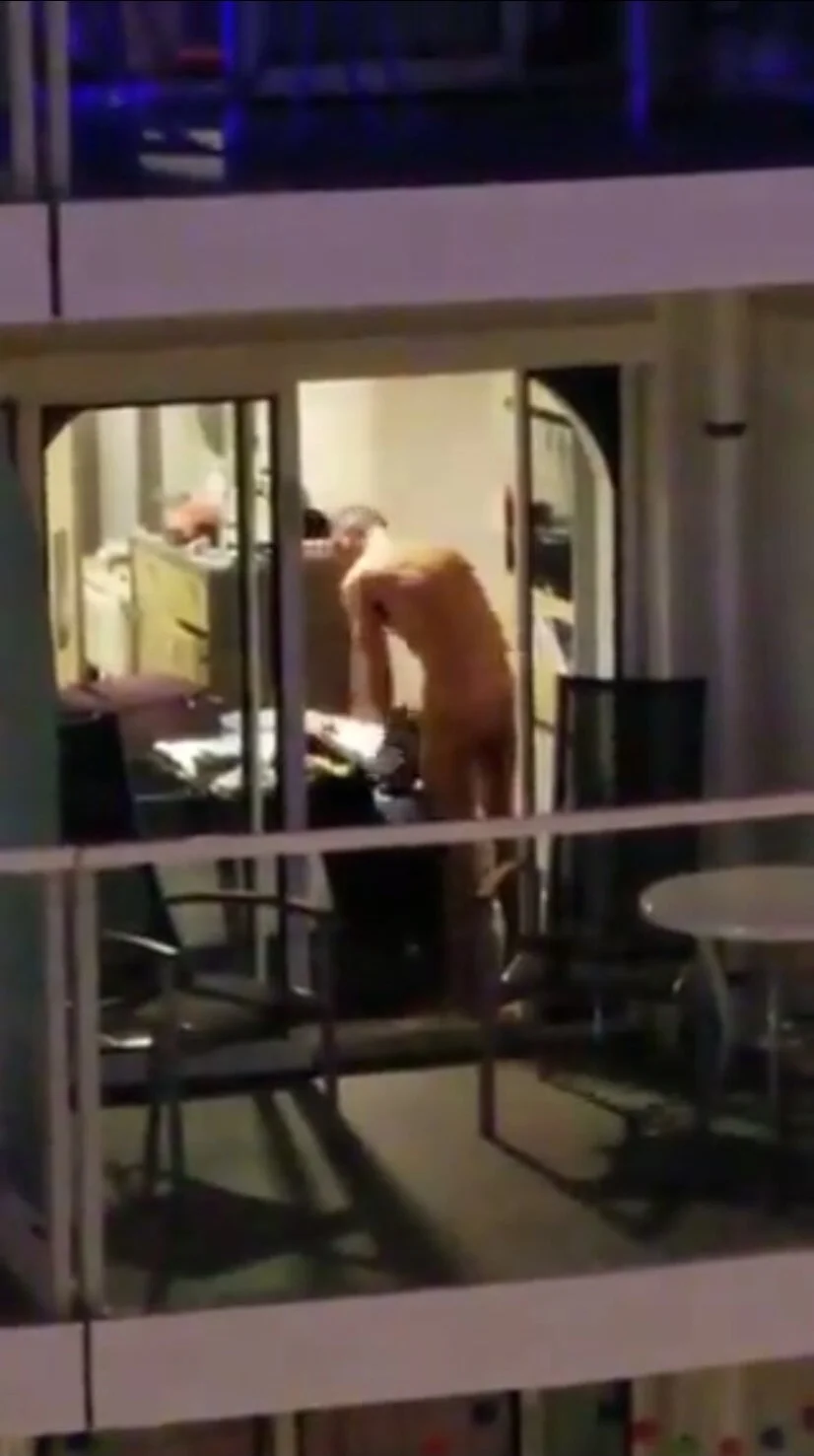 Caught with a boner