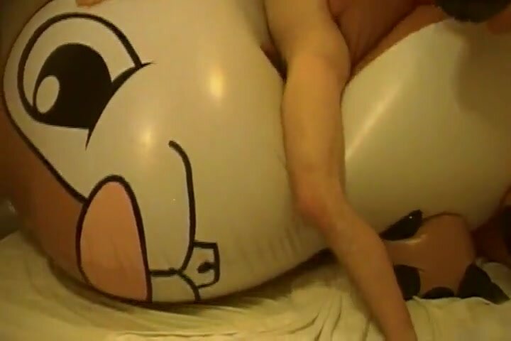 Giant Inflatable chipmunk humping cum