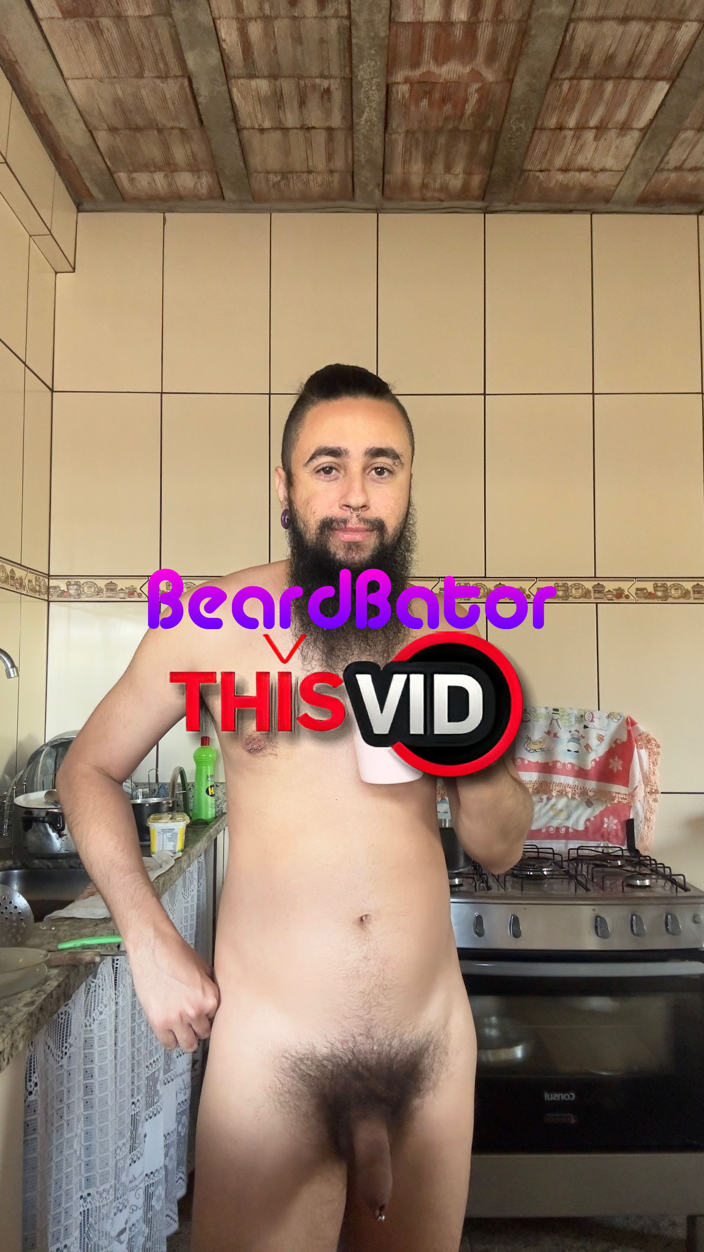 Making a nude breakfast
