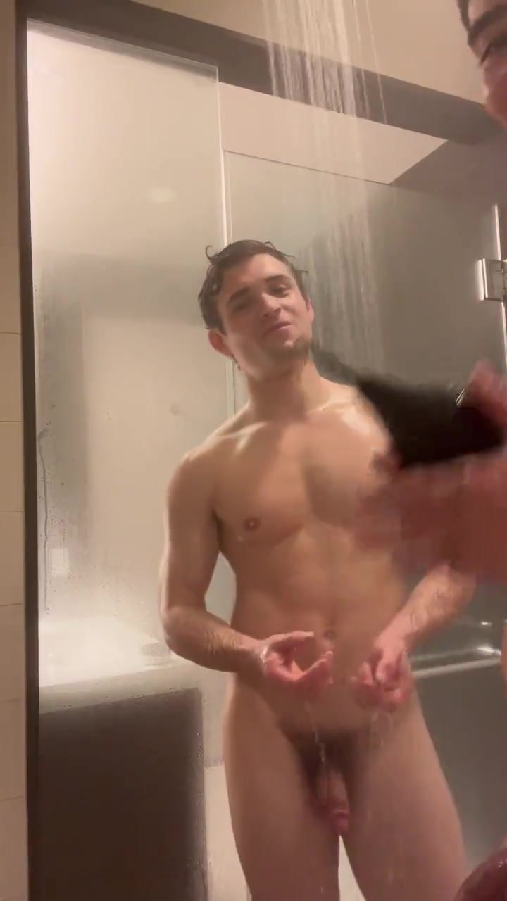 Sexy shower guy - video 2