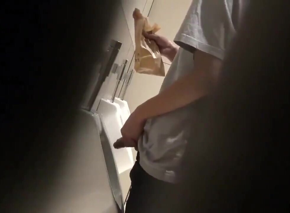 twink big dick caught pissing