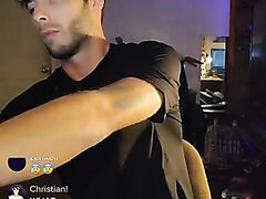 Guy shows cock on tiktok live