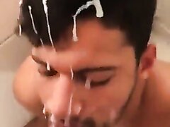 All over his face - video 2