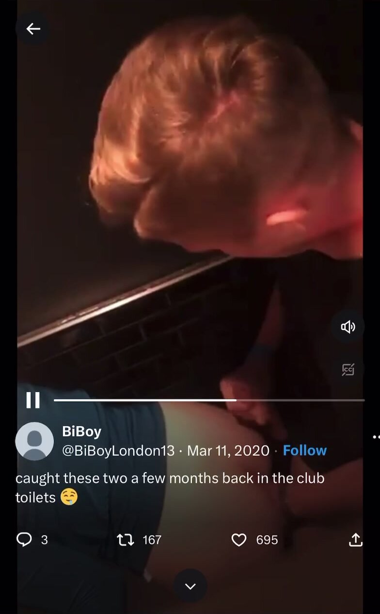 Caught fucking in the club toilets