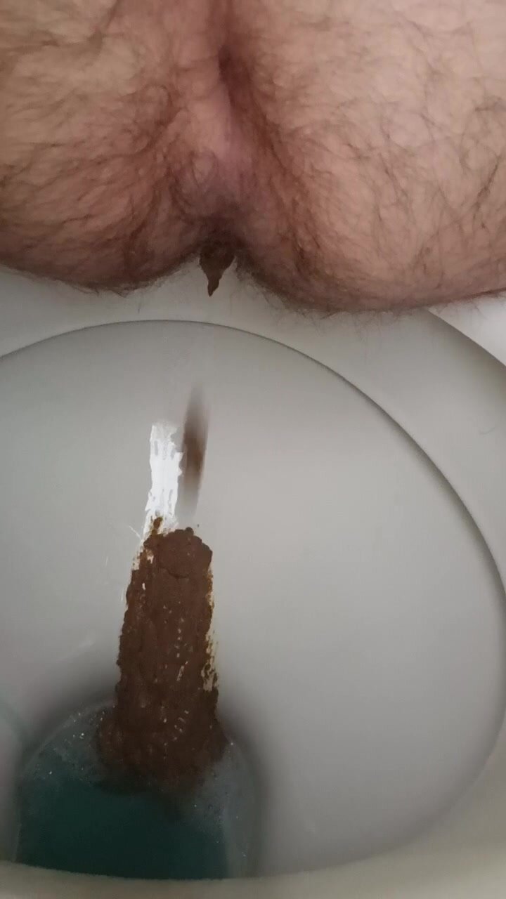 Night pooping in toilet