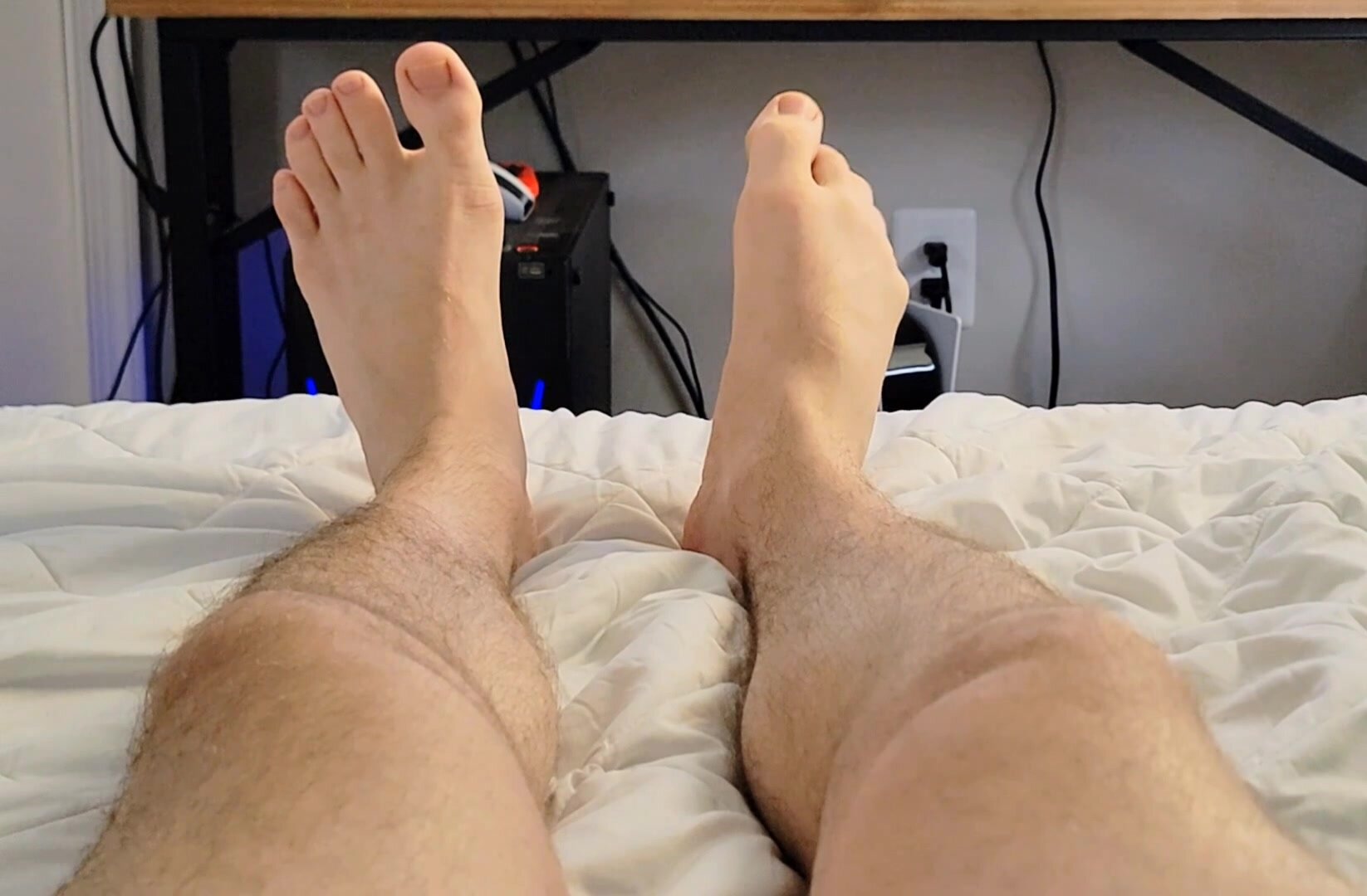 morning feet - video 2