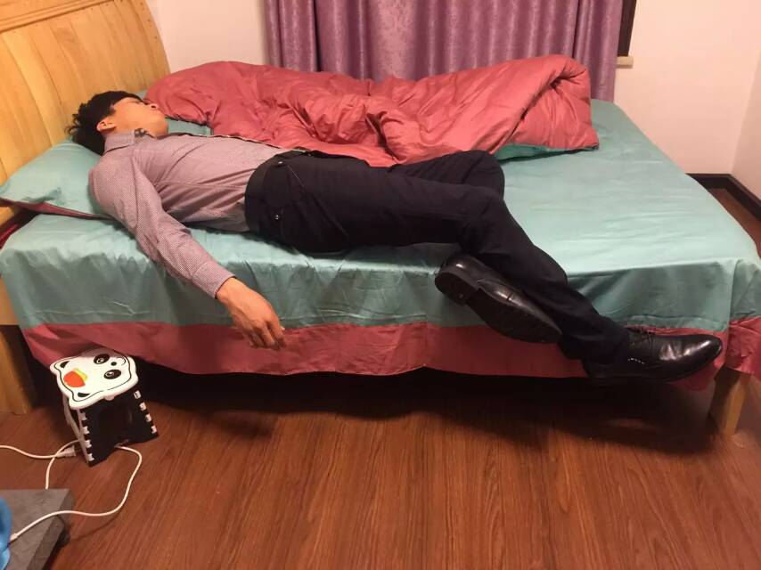 Roommate in suit 1