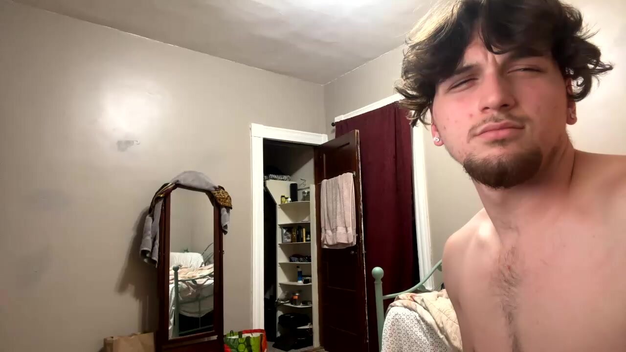 Straight Guy Spreads His Hairy Hole