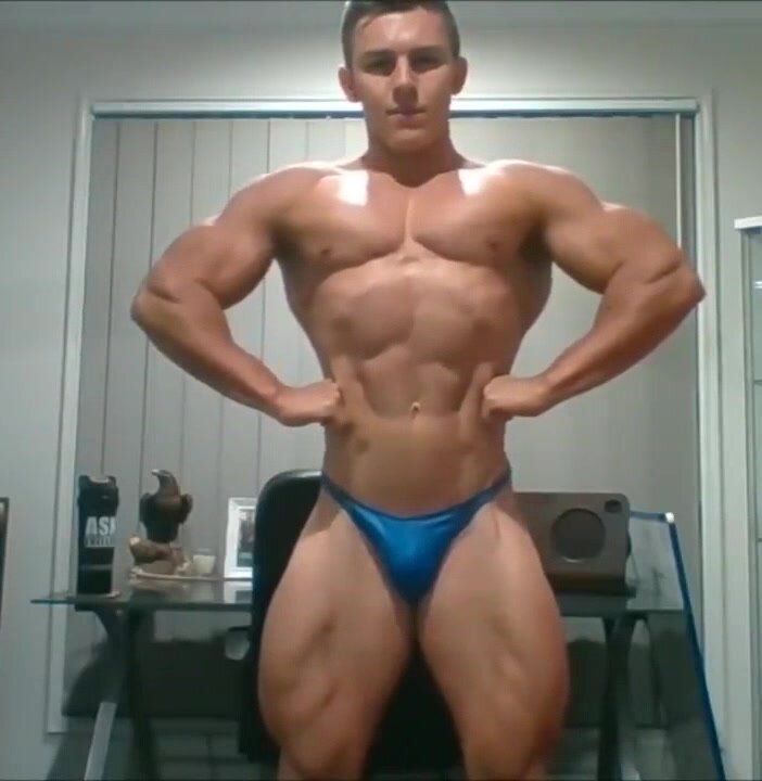 Young Muscle Guy - video 2