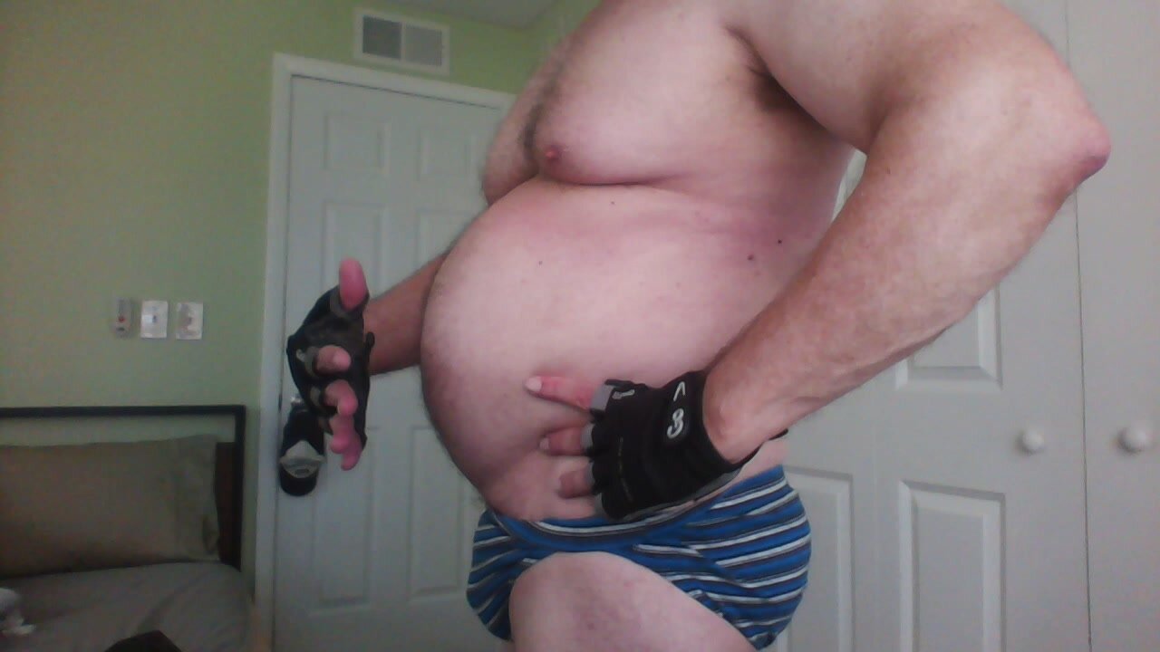 Damn Dudes, My Beer Belly Is Getting So Big and Round!