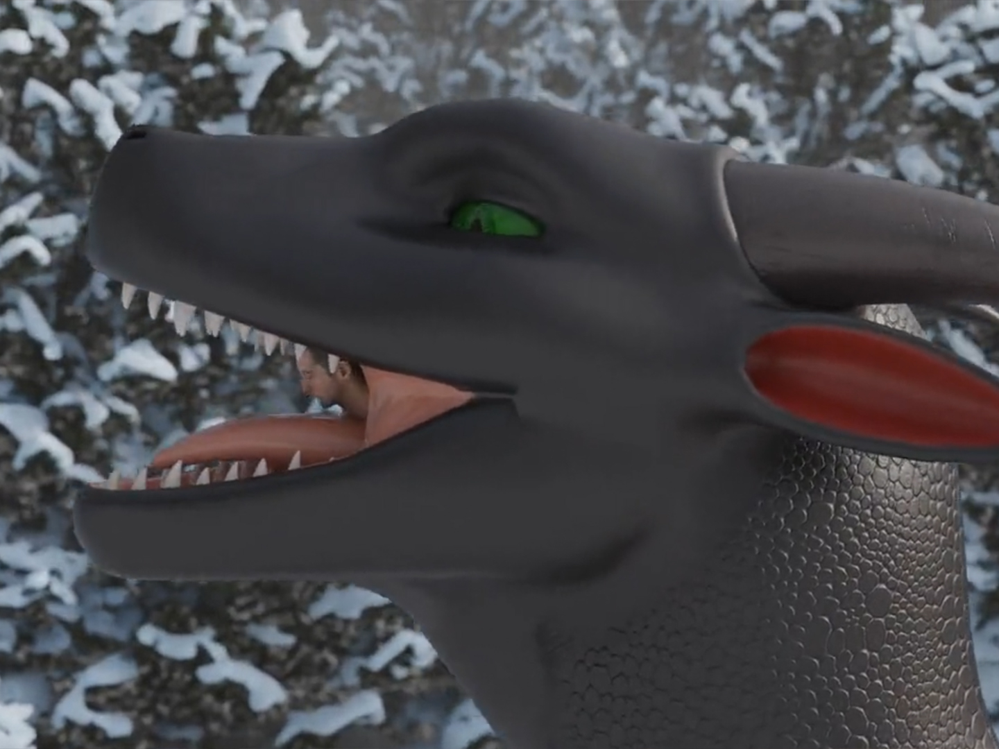 Dragon For You To Stay Warm (Vore)