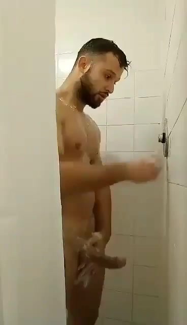 en la ducha