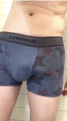 Teen peeing his underwear - video 2