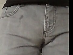 Teen boy pisses his pants