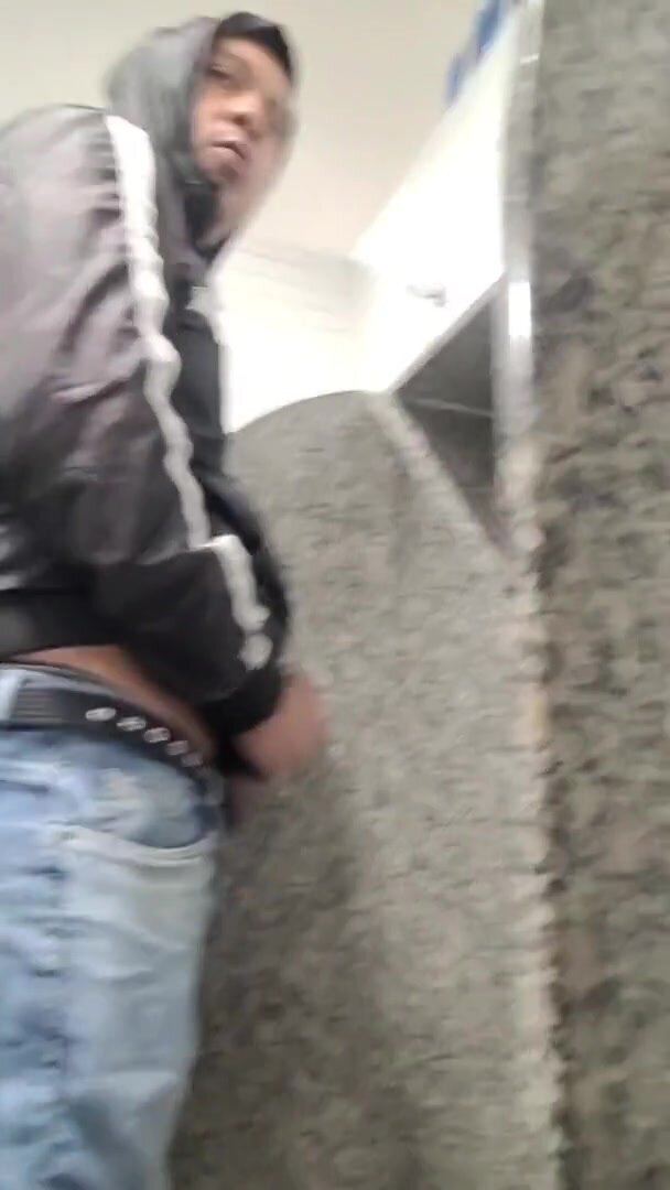 Cruising in public bathroom 3