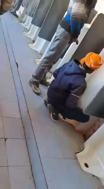 Desi urinal cruising