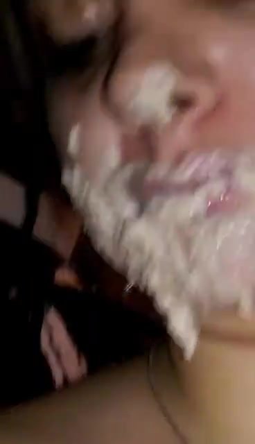Disgusting Woman Humilates Herself With Vomit 2