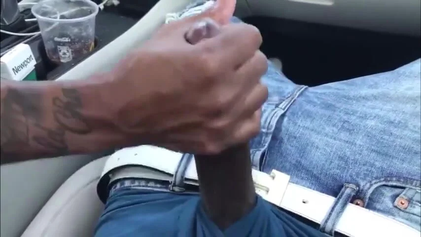 Car Handjob Black - Black: Bro gives his friend a handjob in car - ThisVid.com