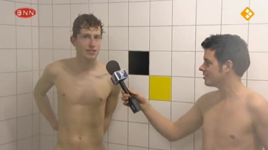 Naked changing room interviews