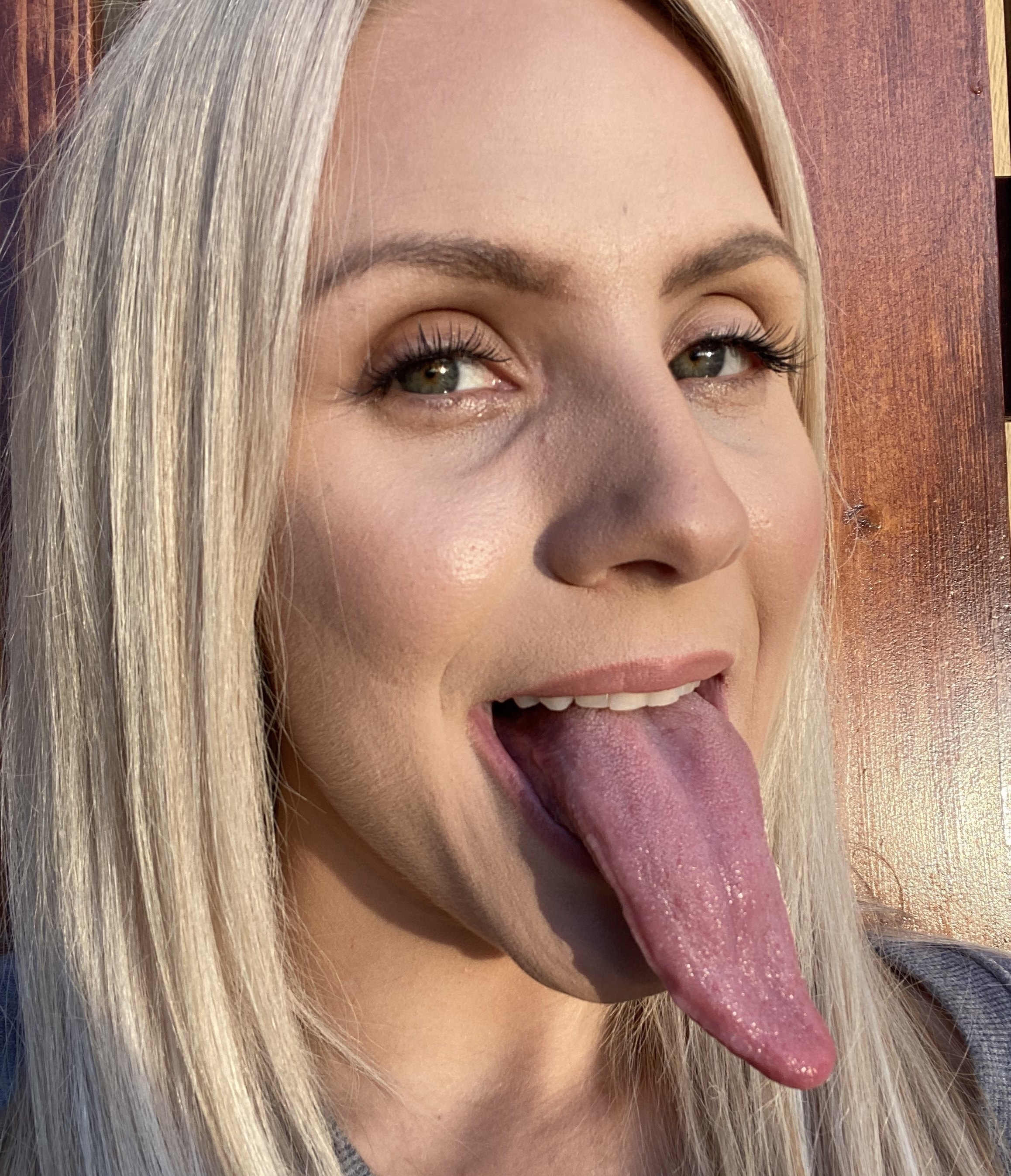 perfect long tongue