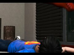 Supergirl facesitting femdom