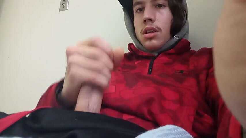 Lovely guy sperm spray